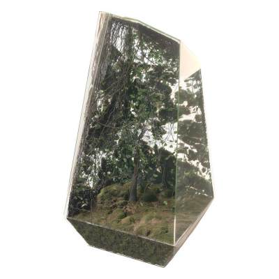 BROWNSTONE现代琥珀水晶植物摆件组合